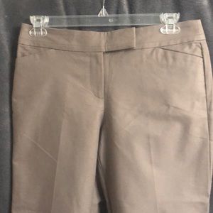 NWT Ann Taylor Factory cropped pants, khaki, sz 8